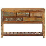 NNEVL Sideboard 120x30x75 cm Solid Reclaimed Wood