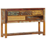 NNEVL Sideboard 120x30x75 cm Solid Reclaimed Wood