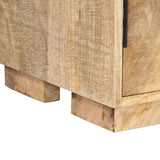 NNEVL Bookshelf 60x35x180 cm Solid Mango Wood