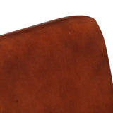 NNEVL Armchair Brown Real Leather