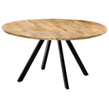 NNEVL Dining Table 150x73 cm Solid Mango Wood