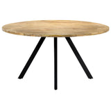 NNEVL Dining Table 150x73 cm Solid Mango Wood