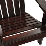 NNEVL Garden Chair Wood Brown