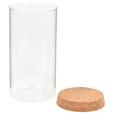 NNEVL Storage Glass Jars with Cork Lid 6 pcs 1100 ml