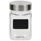 NNEVL Storage Jars with Sticker 12 pcs 300 ml
