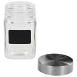 NNEVL Storage Jars with Sticker 24 pcs 300 ml