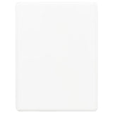 NNEVL Nightstand White 40x30x50 cm Solid Pine Wood