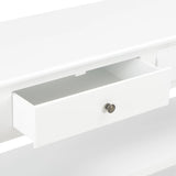NNEVL Sideboard White 110x35x80 cm MDF