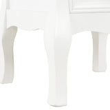 NNEVL Bedside Cabinet 2 pcs White 35x30x49 cm MDF