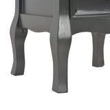 NNEVL Bedside Cabinets 2 pcs Black 35x30x49 cm MDF