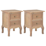 NNEVL Bedside Cabinets 2 pcs 35x30x49 cm MDF