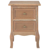 NNEVL Bedside Cabinets 2 pcs 35x30x49 cm MDF