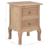 NNEVL Bedside Cabinets 2 pcs 35x30x49 cm MDF