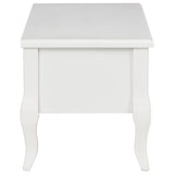 NNEVL TV Cabinet White 100x35x35 cm Wood
