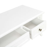 NNEVL TV Cabinet White 100x35x35 cm Wood