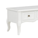 NNEVL TV Cabinet White 100x35x35 cm Wood