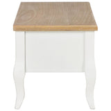 NNEVL TV Cabinet White 100x35x35 cm Wood