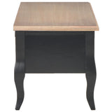 NNEVL TV Cabinet Black 100x35x35 cm Wood