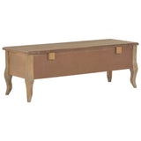NNEVL TV Cabinet Brown 100x35x35 cm Wood