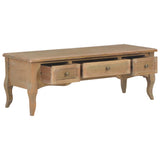 NNEVL TV Cabinet Brown 100x35x35 cm Wood
