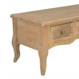 NNEVL TV Cabinet Brown 100x35x35 cm Wood