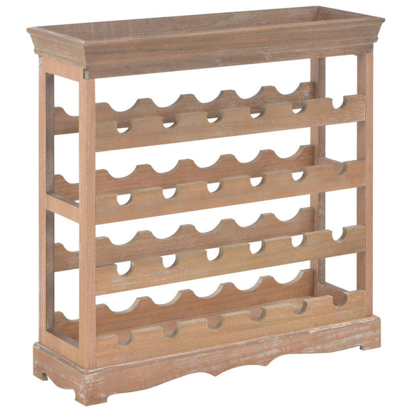 NNEVL Wine Cabinet Brown 70x22.5x70.5 cm MDF