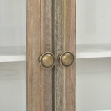 NNEVL Wall Cabinet White 49x22x59 cm Solid Wood