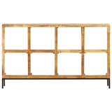 NNEVL Sideboard 160x25x95 cm Solid Mango Wood