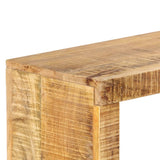 NNEVL Sideboard 160x25x95 cm Solid Mango Wood
