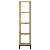NNEVL Bookshelf 40x30x175 cm Solid Mango Wood