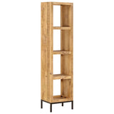 NNEVL Bookshelf 40x30x175 cm Solid Mango Wood
