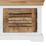 NNEVL TV Cabinet 118x30x40 cm Solid Mango Wood