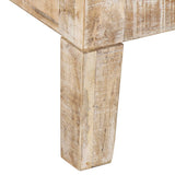 NNEVL TV Cabinet 110x35x46 cm Solid Mango Wood