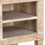 NNEVL TV Cabinet 110x35x46 cm Solid Mango Wood