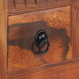 NNEVL Sideboard 50x30x100 cm Solid Acacia Wood