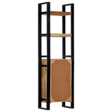 NNEVL Bookshelf 50x30x170 cm Solid Mango Wood