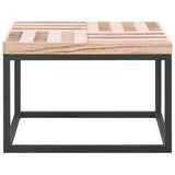 NNEVL Coffee Table 50x50x33.5 cm Solid Wood