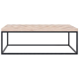 NNEVL Coffee Table 110x60x37 cm Solid Wood