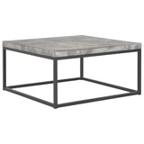 NNEVL Coffee Table 75x75x38 cm Concrete Look