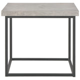 NNEVL Coffee Table 55x55x53 cm Concrete Look