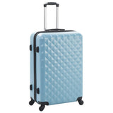 NNEVL Hardcase Trolley Set 3 pcs Blue ABS