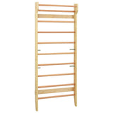 NNEVL Wall Bar 80x15.8x195 cm Solid Pine Wood