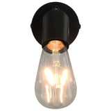 NNEVL Spot Lights 2 pcs with Filament Bulbs 2 W Black E27