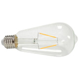 NNEVL Spot Lights 2 pcs with Filament Bulbs 2 W Black E27