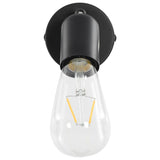 NNEVL Spot Lights 2 pcs Black E27