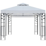 NNEVL Gazebo 3x6 m White