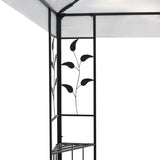 NNEVL Gazebo 3x6 m White