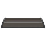 NNEVL Door Canopy Black 150x80 cm PC