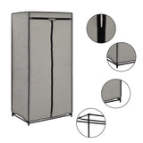 NNEVL Wardrobe Grey 75x50x160 cm