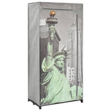 NNEVL Wardrobe New York 75x45x160 cm Fabric
